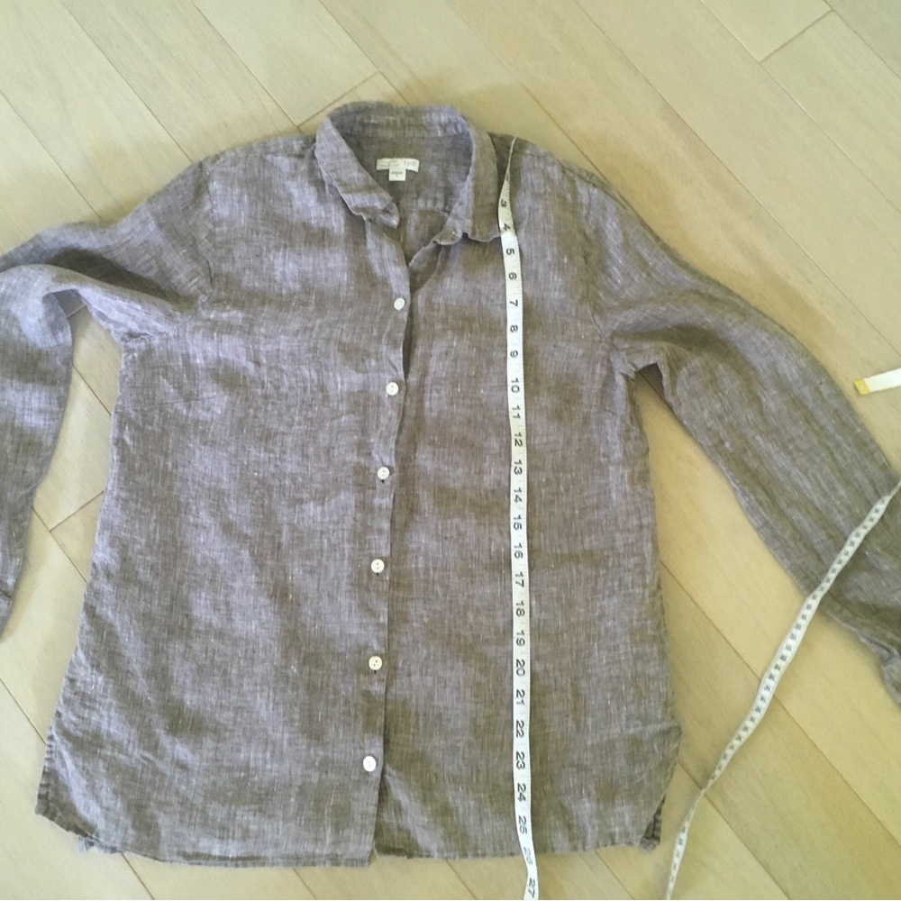 J. Jill Linen Button-Up Shirt - Picture 6 of 7